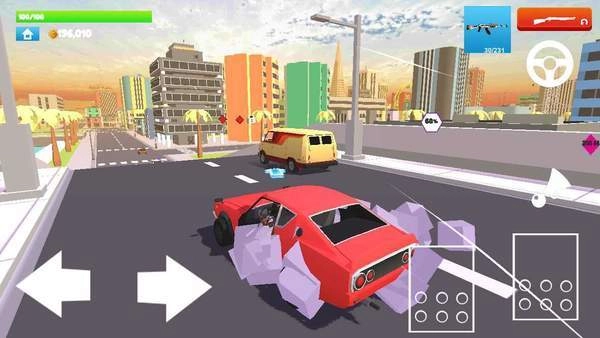 愤怒侠盗手(RageTown)手游版