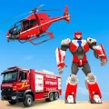 飞行消防员机器人(Rescue Robot Car Transformation)安卓免费版