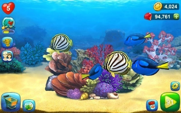 海底世界消除(Aquantika)手游免费版