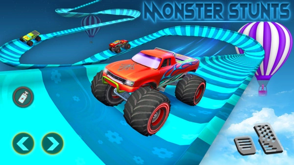 怪兽车特技挑战塞(1)