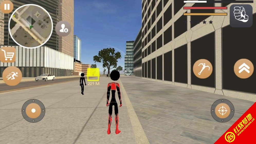 火柴人倒钩英雄4