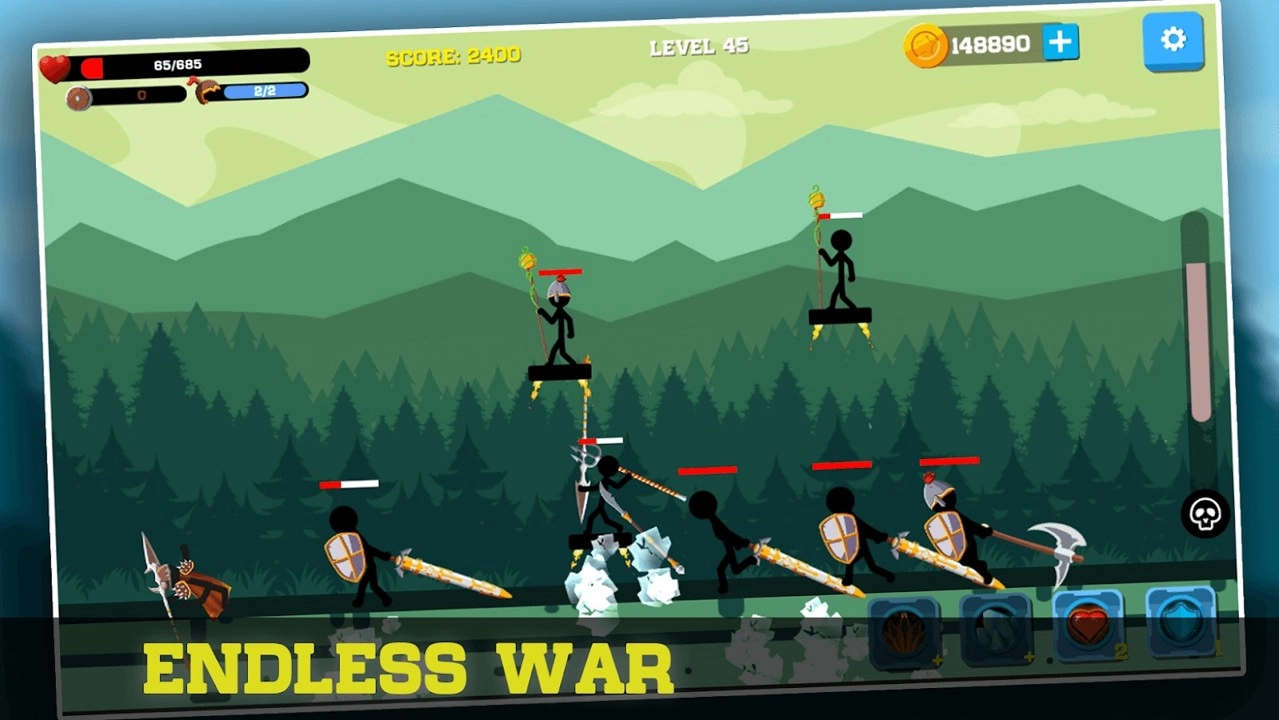 棍战弓箭手大师(Stickman Archery)游戏纯净最新版(3)