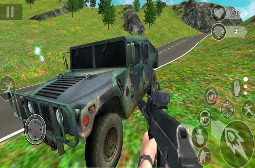 疯狂吃鸡对决原版图1