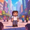像素小捣蛋闯世界手机最新版