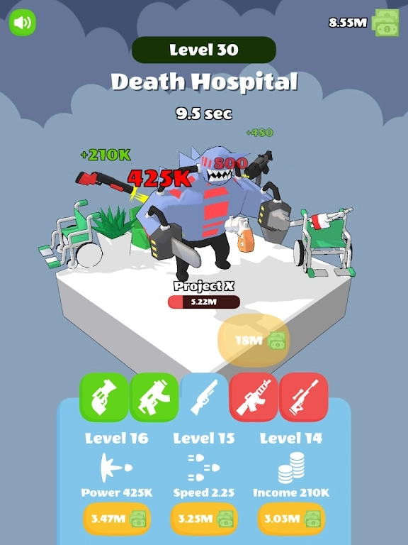 转圈射击(Idle Shoot)手游免费版