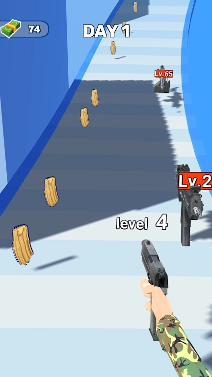 机关枪冲锋跑(MachineGunRush)手机版