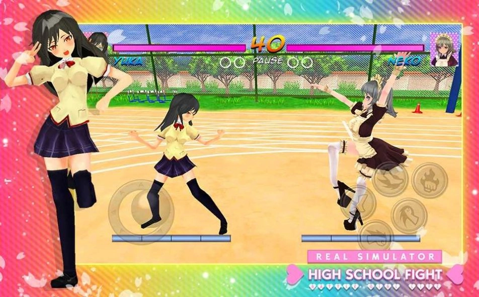 女子战斗模拟器(High School Girl Real Battle Sim)安卓直装版(3)