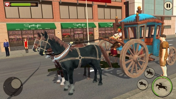 马车出租车司机(Horse Taxi City Transport Horse Riding Games)直装版
