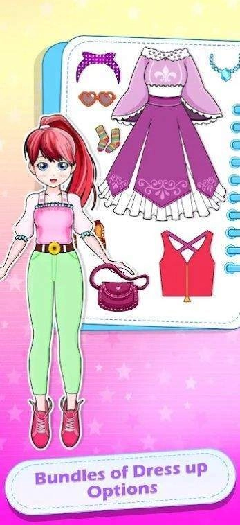 Anime Paper Doll Dressup游戏纯净最新版(1)