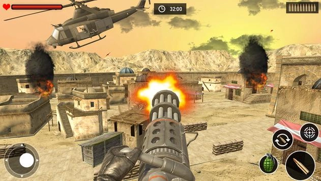 自由小队射击(Free Squad Firing :Gun Desert Shooter Battleground)