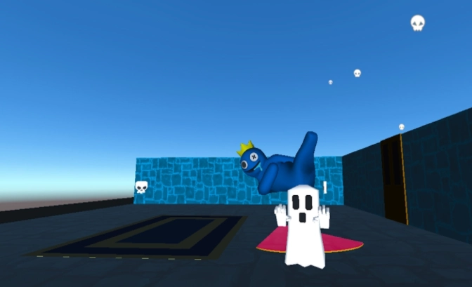 幽灵屋的彩虹朋友(Rainbow Friends In Ghost House)安卓免费版(3)