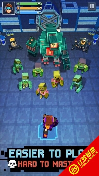 工艺像素猎人僵尸崛起(2)