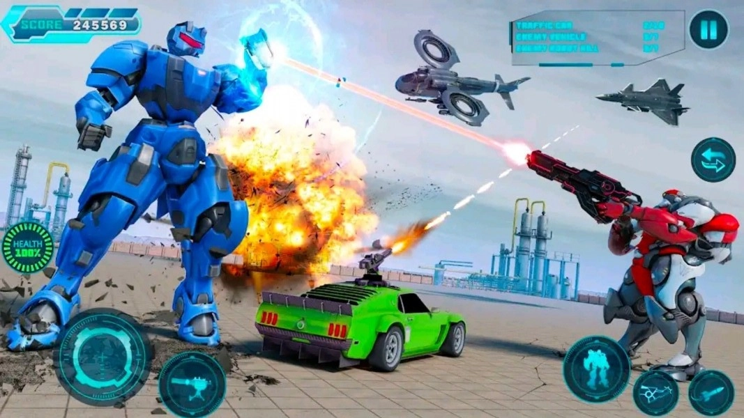 无敌机甲战士游戏完整版图2