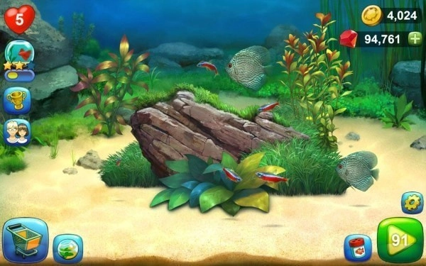 海底世界消除(Aquantika)手游免费版