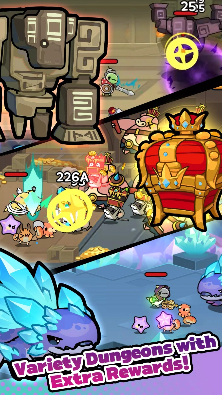 龙骑士传说(Dragon Knight Tales : Idle RPG)免费版截图2