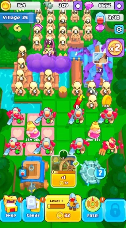 勇敢合并战斗防御(Brave Merge)