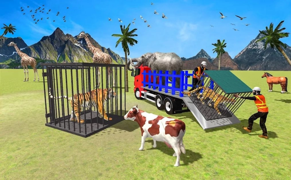 野生动物货物运输车(Animal Transporter Games)手游版(3)