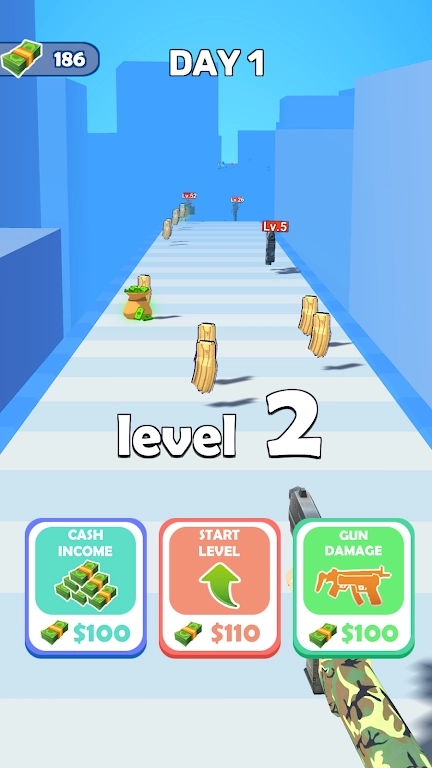 机关枪冲锋跑(MachineGunRush)手机版