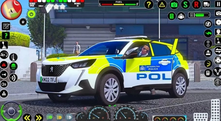 美国城市警车狂飙(Police Car Driver Games 3D)无广告版