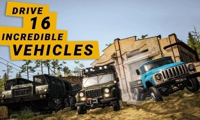 转轮胎泥泞奔驰(MudRunner)最新版