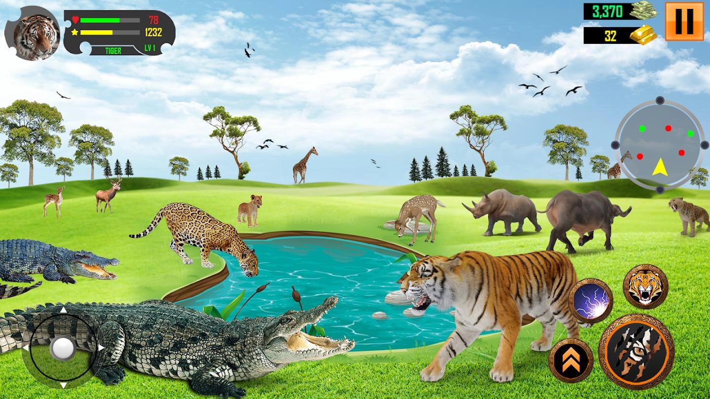 野虎模拟器(Wild Tiger Simulator Family Sim)