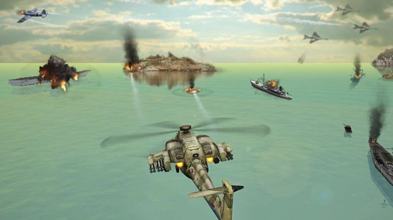炮舰攻击3d(Gunship Strike)手游版