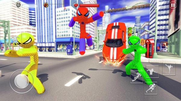 钻石绳索火柴人(2)