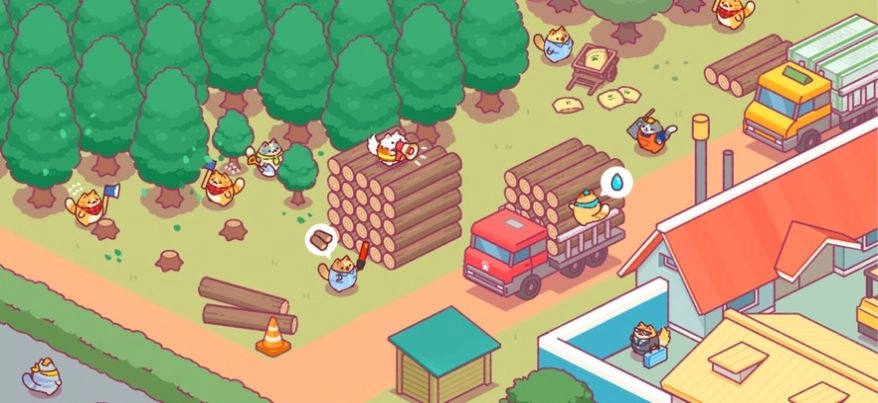 伐木猫可爱的闲置大亨(Lumbercat)通用版