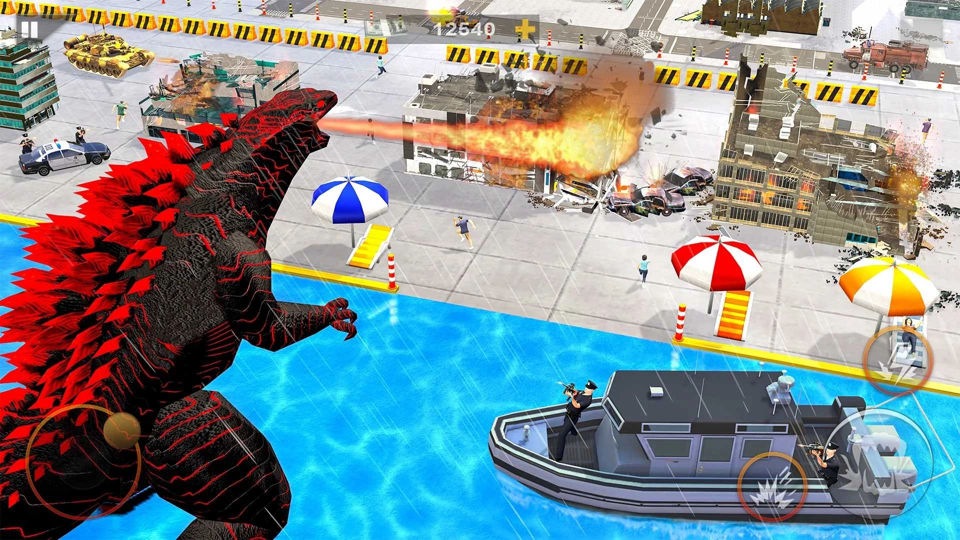 致命的恐龙袭击愤怒的大猩猩(Monster Dinosaur Rampage)最新版