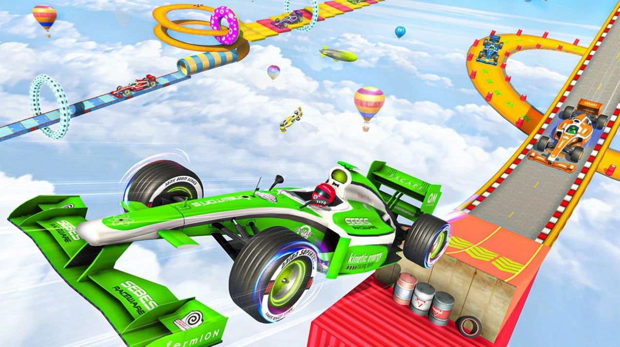 大型特技汽车赛游戏无广告版(3)