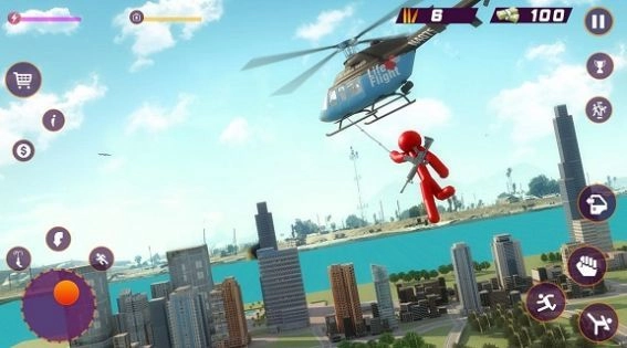 火柴人都市猎车游戏正版(3)