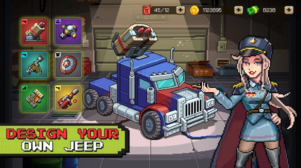 像素战狼军队(Jackal Army Retro Shooting)最新版