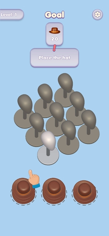 帽子排序谜题(Hat Sort)游戏纯净最新版(1)