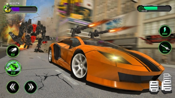 飞行汽车机器人游戏完整版图4