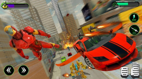 飞行汽车机器人游戏完整版图2