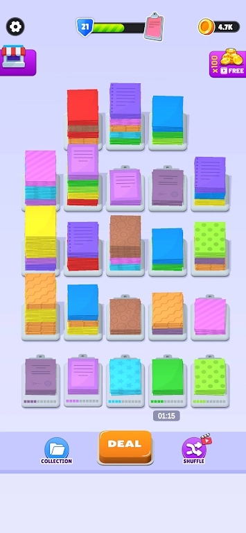 纸张颜色排序(Paper Sort - Color Sorting Game)游戏官方版