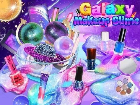 闪闪发光的化妆史莱姆(Makeup Slime)游戏纯净最新版(1)