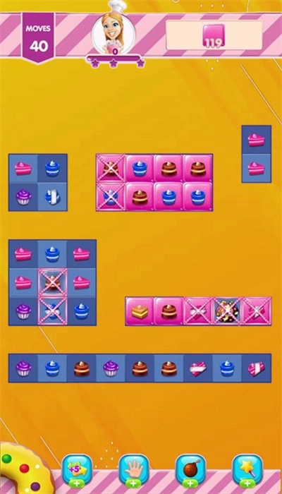 糕点狂热比赛3(Pastry Mania Match 3- Earn BTC)游戏正版(1)