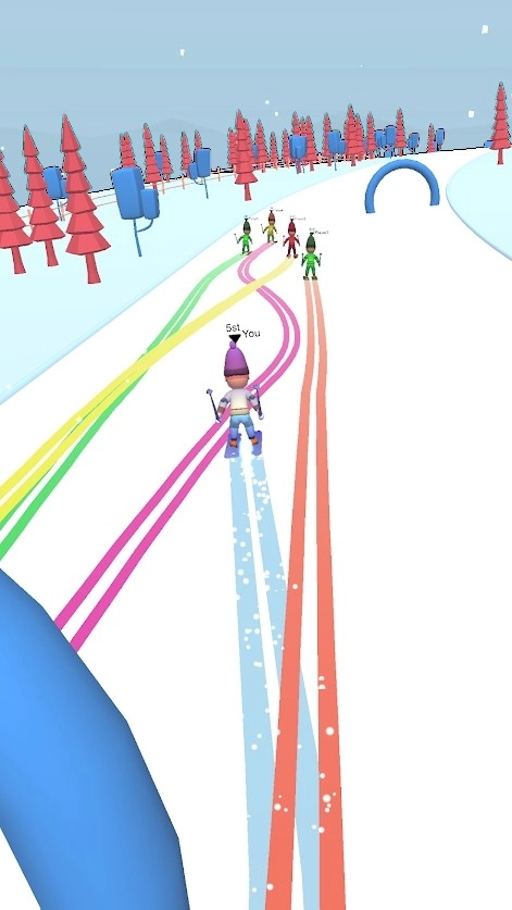 Skier hill 3d原版