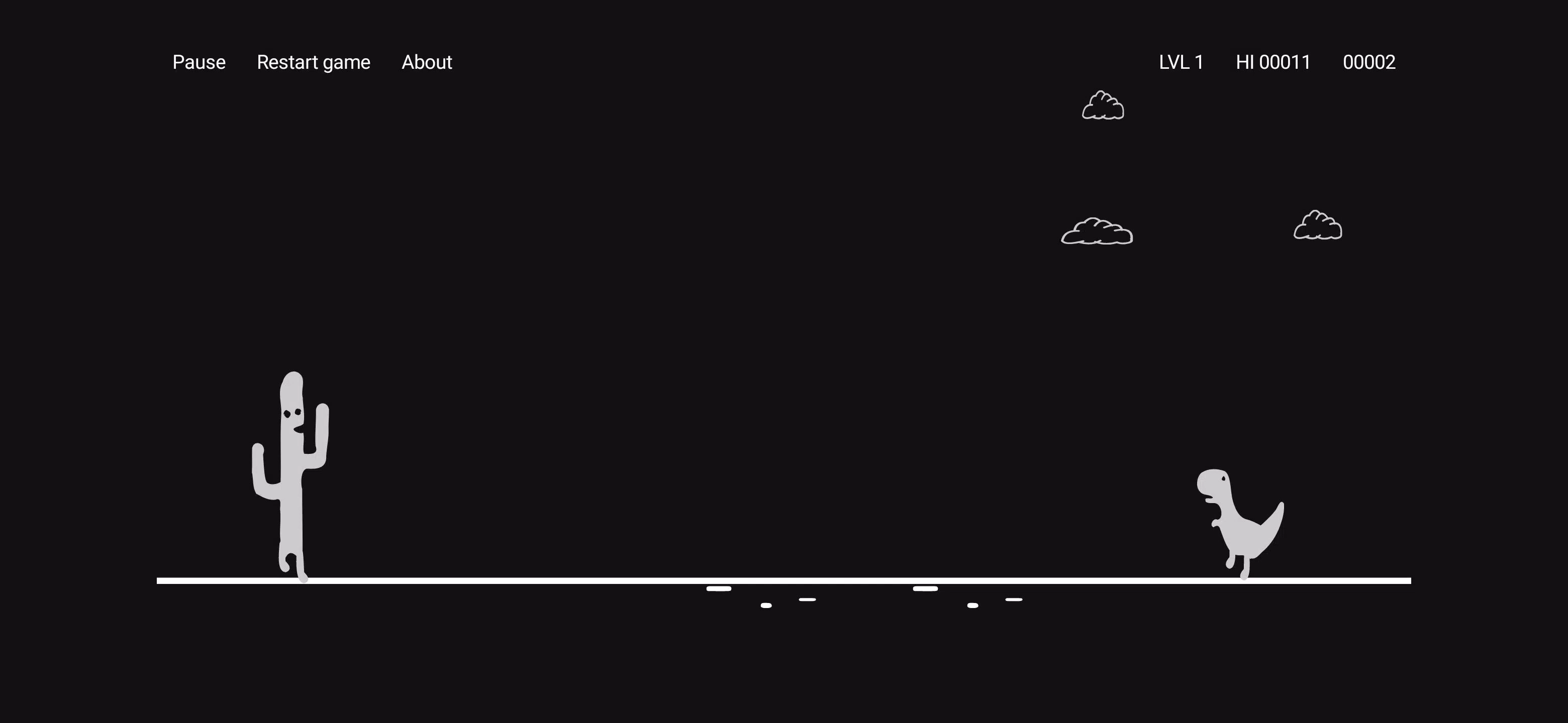 仙人掌奔跑恐龙的复仇(Cactus Run!)游戏绿色版(3)