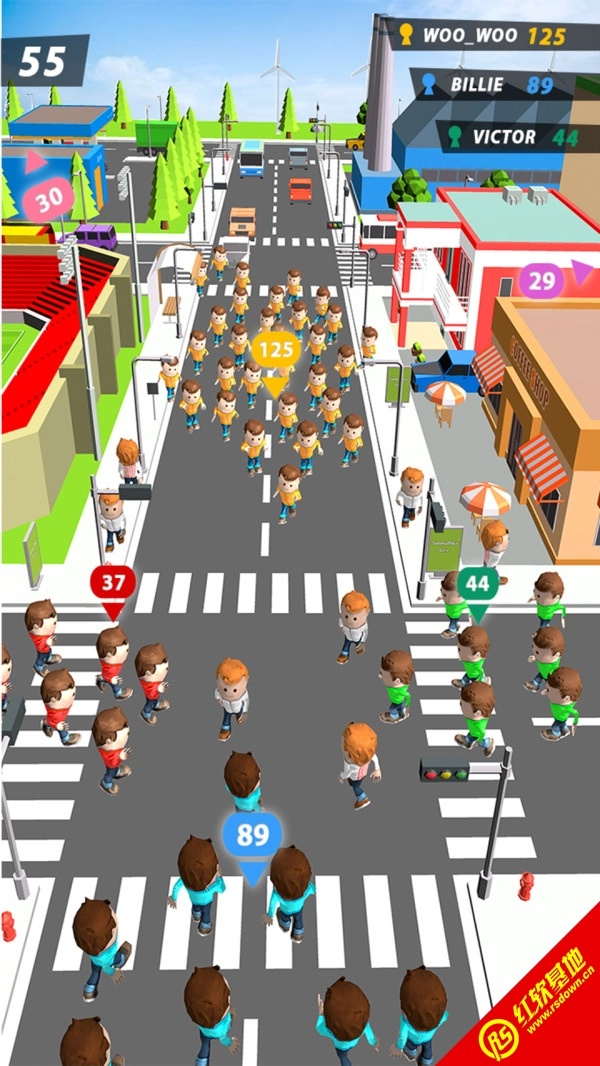 拥挤的人群城市安卓免费版(1)