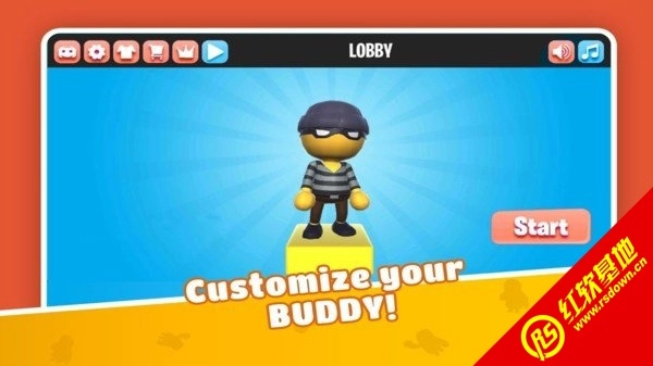 小豆人皇冠淘汰赛手游无广告版