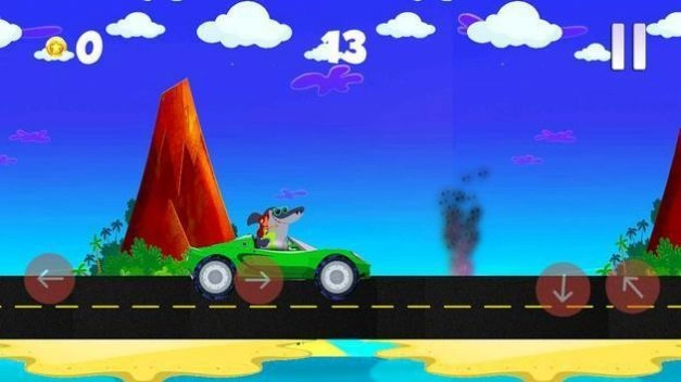Zig和Sharko驾驶(Zig and Sharko driving)