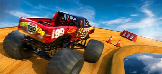 大脚怪特技赛车(1)