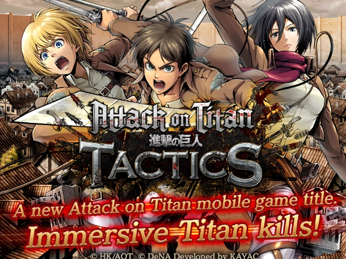 Attack on Titan TACTICS(ゲキタク)游戏官方版图2