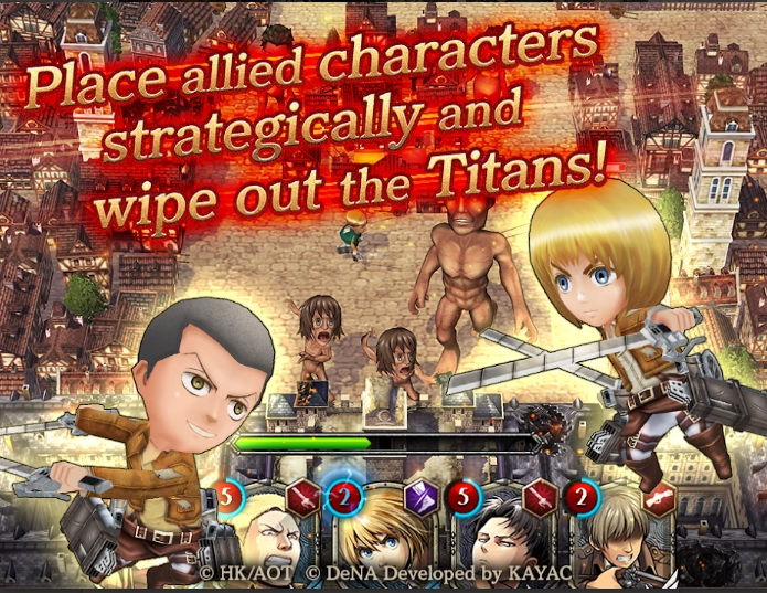 Attack on Titan TACTICS(ゲキタク)游戏官方版图4