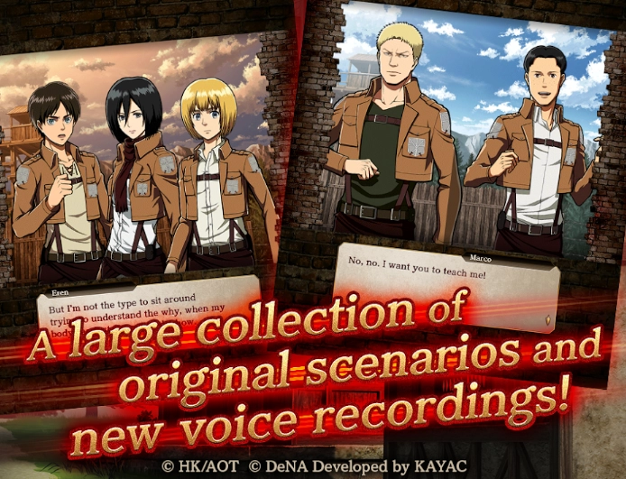 Attack on Titan TACTICS(ゲキタク)游戏官方版图3