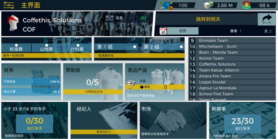 真实自行车队经理2(LCM2)免费原版图3