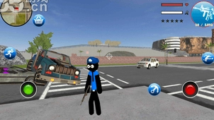 火柴人维加斯警察手机免费版图4