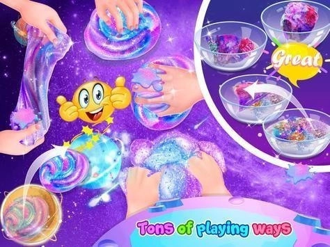 闪闪发光的化妆史莱姆(Makeup Slime)游戏纯净最新版(3)